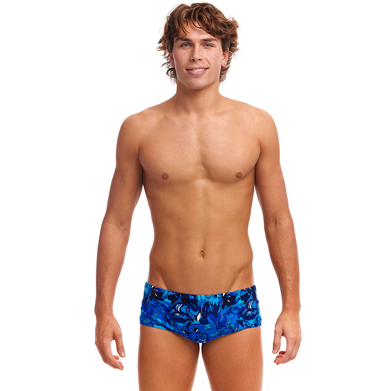Funky Trunks - True Bluey - Mens Eco Sidewinder Trunks