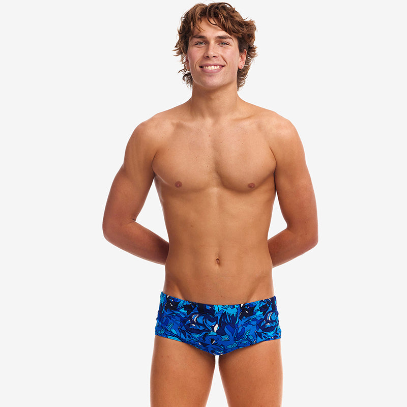 Funky Trunks - True Bluey - Mens Eco Sidewinder Trunks