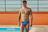 Funky Trunks - True Bluey - Mens Eco Sidewinder Trunks