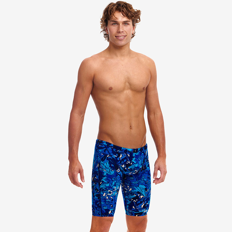 Funky Trunks - True Bluey - Mens Eco Training Jammers