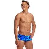 Funky Trunks - Try Blue - Mens Eco Classic Trunks