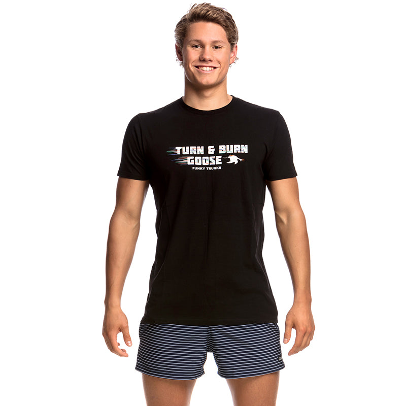 Funky Trunks - Turn And Burn Goose Mens T-Shirt