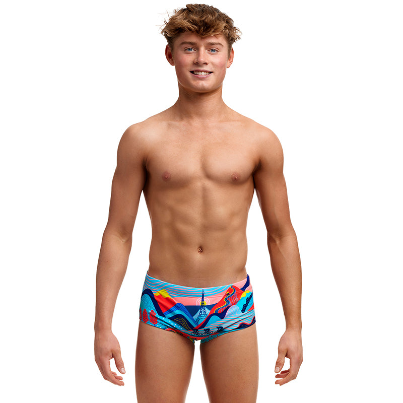 Funky Trunks - Vive La Funky - Boys Eco Sidewinder Trunks