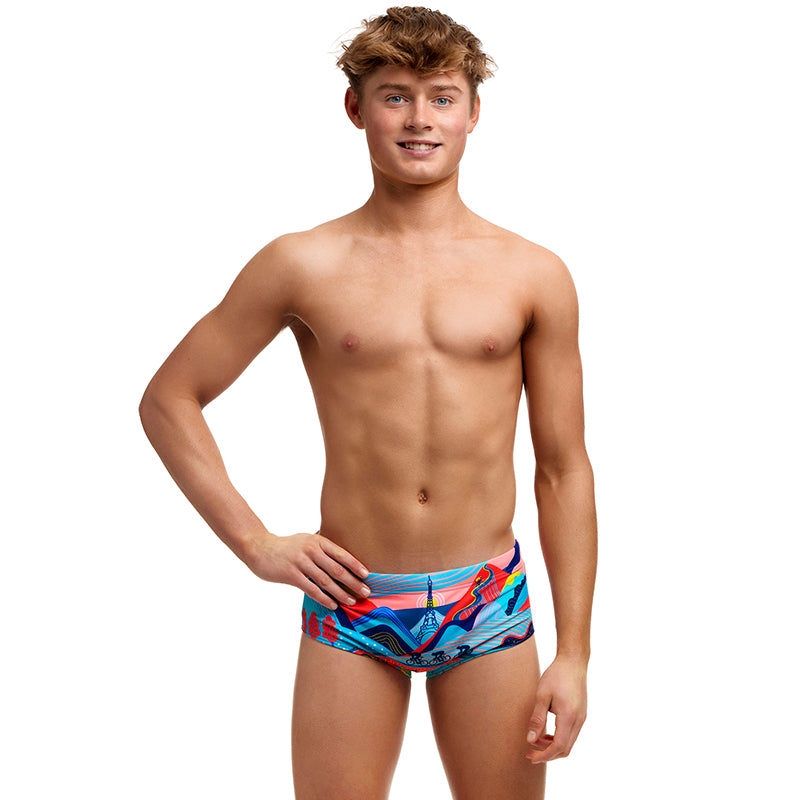 Funky Trunks - Vive La Funky - Boys Eco Sidewinder Trunks