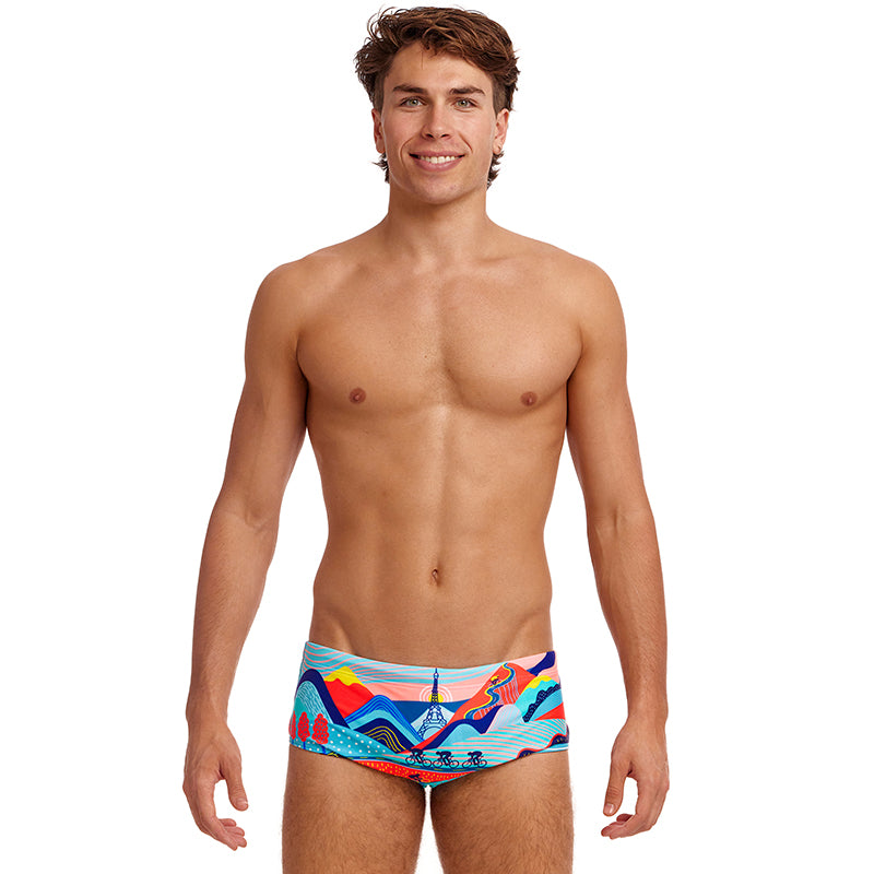 Funky Trunks - Vive La Funky - Mens Eco Sidewinder Trunks