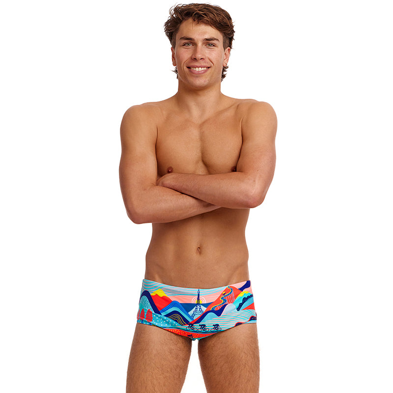 Funky Trunks - Vive La Funky - Mens Eco Sidewinder Trunks