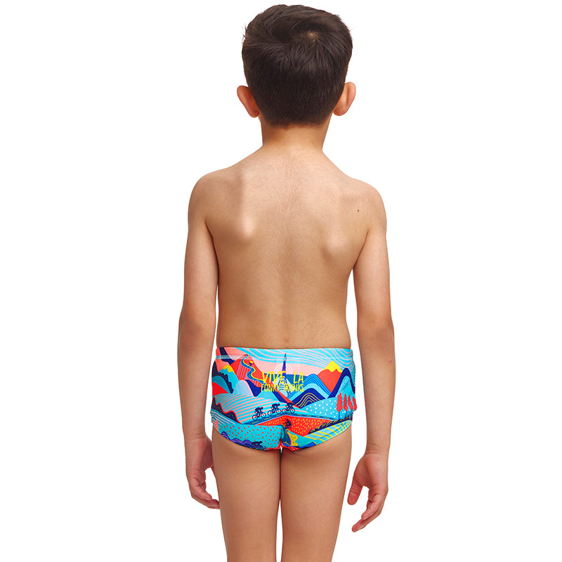 Funky Trunks - Vive La Funky - Toddler Boys Eco Printed Trunks