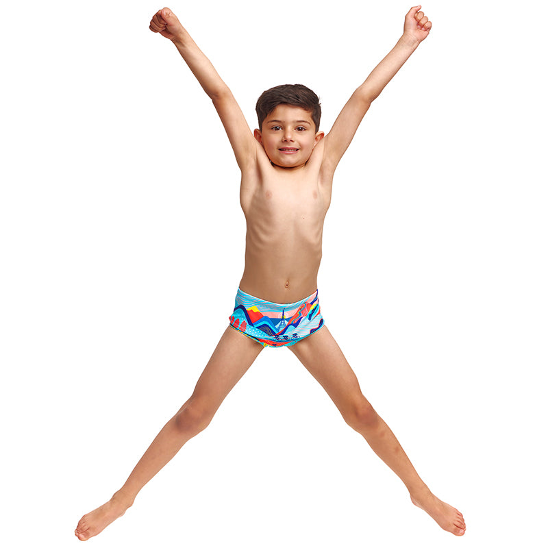 Funky Trunks - Vive La Funky - Toddler Boys Eco Printed Trunks