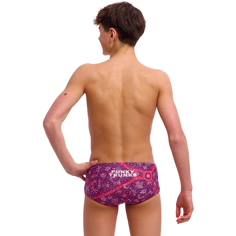 Funky Trunks - Walk Together - Boys Eco Sidewinder Trunks