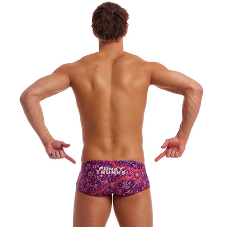 Funky Trunks - Walk Together - Mens Eco Sidewinder Trunks