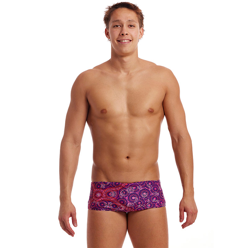 Funky Trunks - Walk Together - Mens Eco Sidewinder Trunks