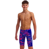 Funky Trunks - Warped Waves - Boys Eco Training Jammers