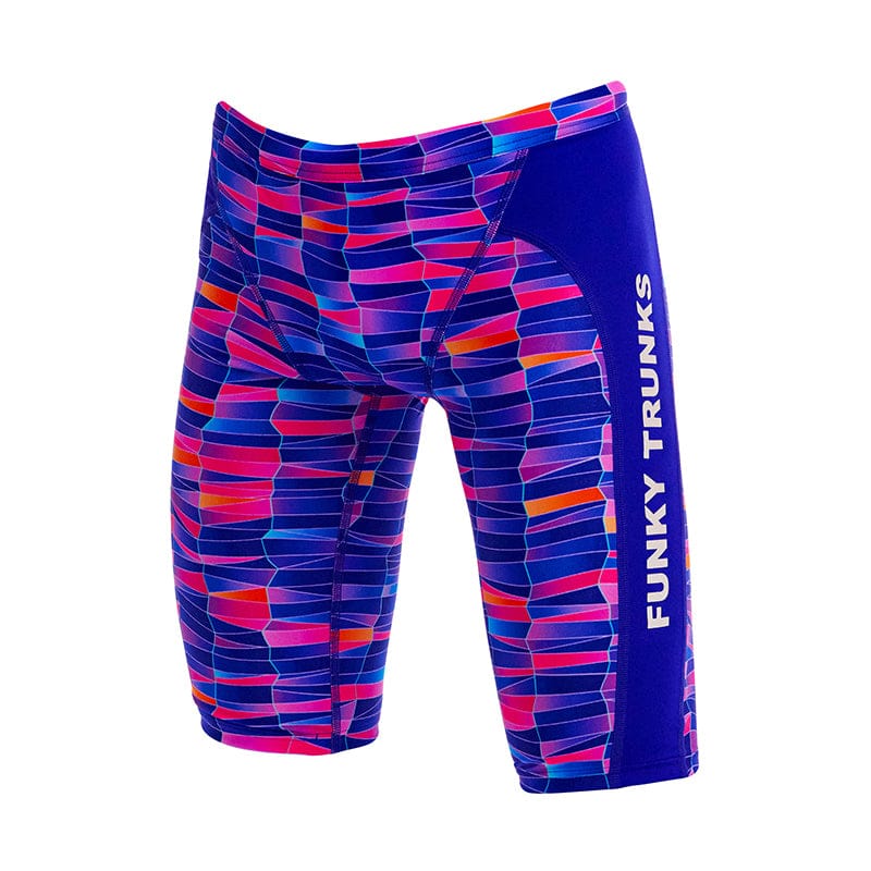 Funky Trunks - Warped Waves - Boys Eco Training Jammers