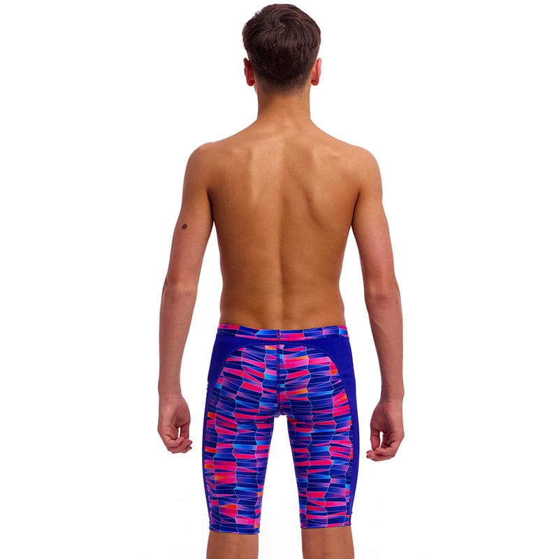 Funky Trunks - Warped Waves - Boys Eco Training Jammers