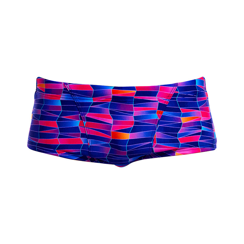 Funky Trunks - Warped Waves - Mens Eco Classic Trunks