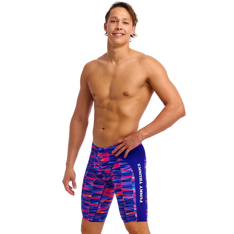 Funky Trunks - Warped Waves - Mens Eco Training Jammers