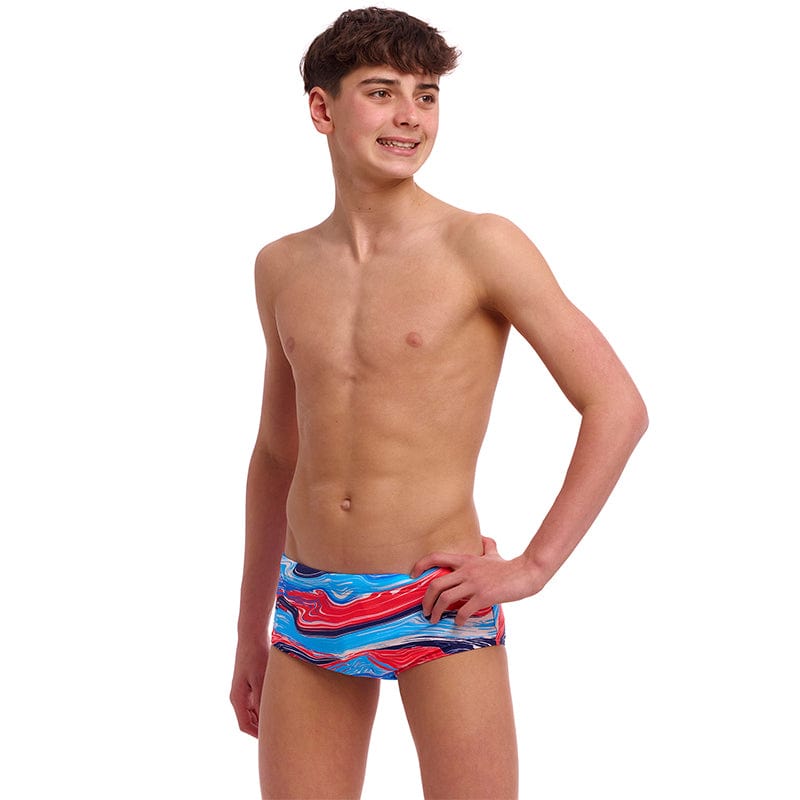 Funky Trunks - Wave Craze - Boys Eco Sidewinder Trunks