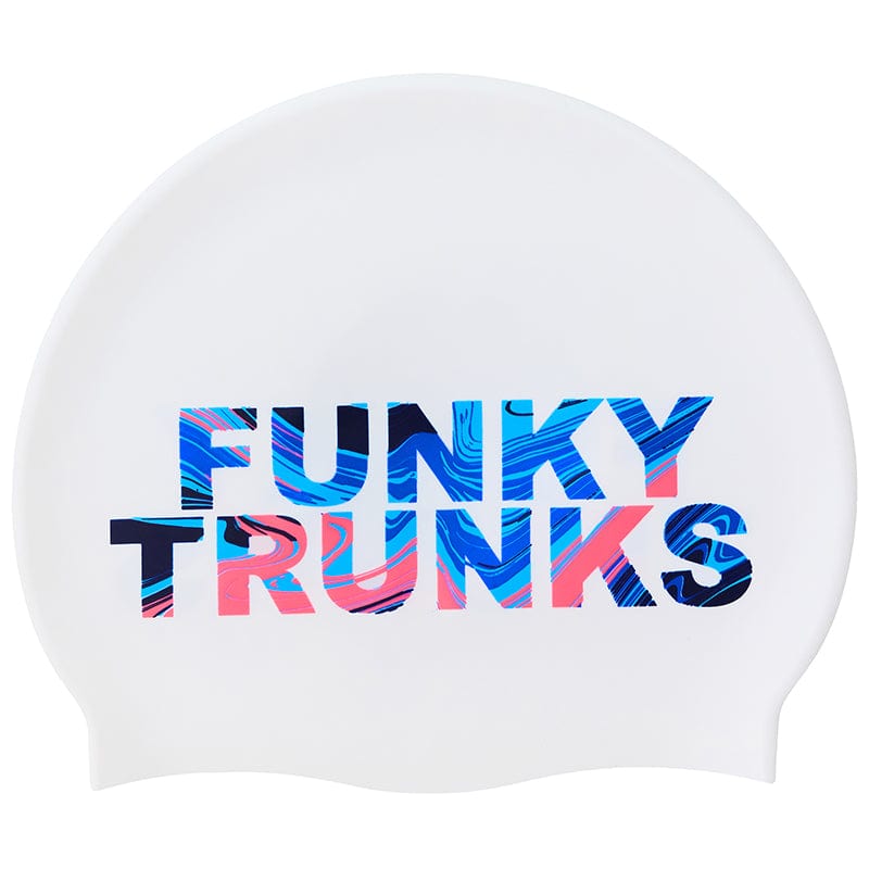 Funky Trunks - Wave Craze - Silicone Swimming Cap