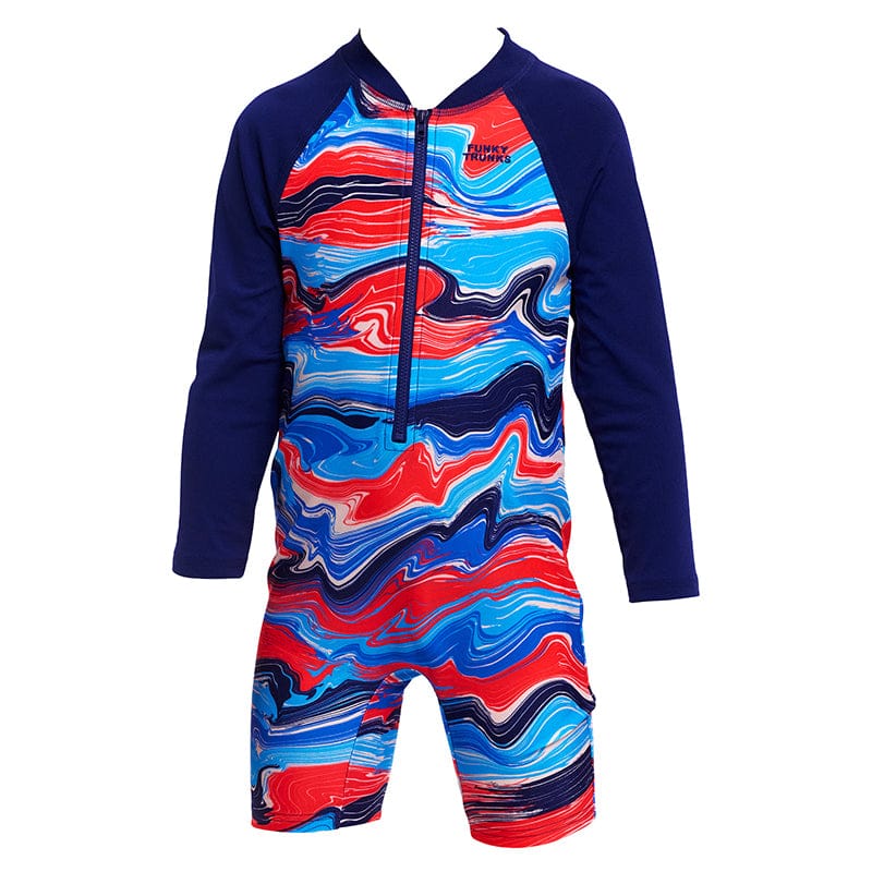 Funky Trunks - Wave Craze - Toddler Boys Go Jump Suit