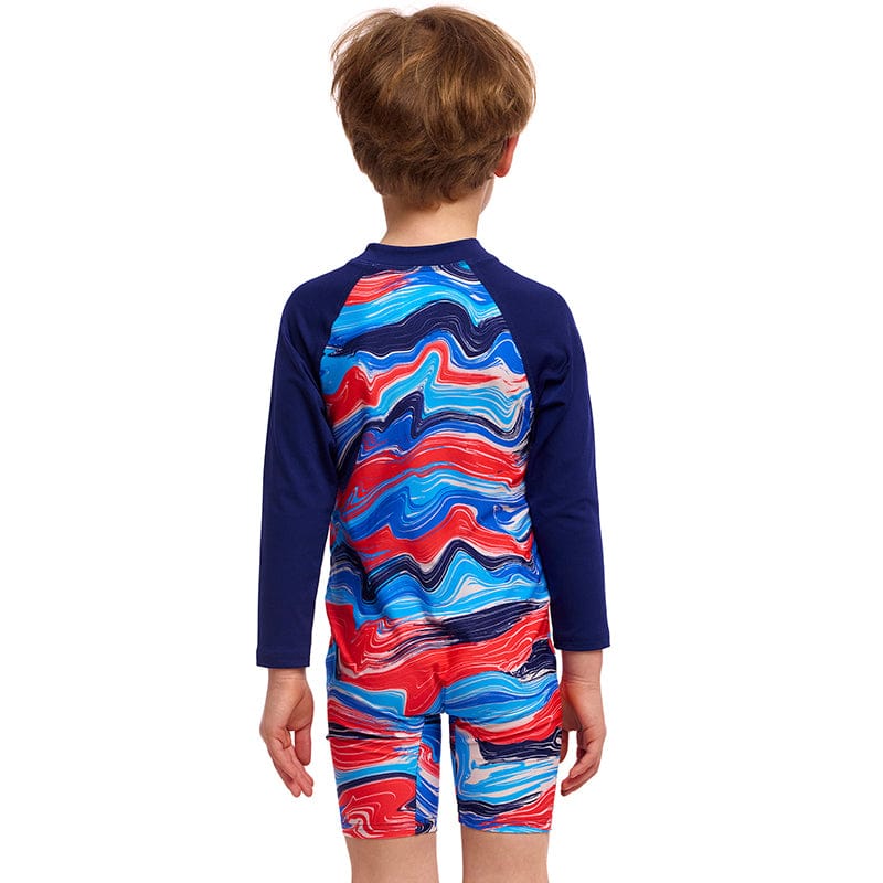 Funky Trunks - Wave Craze - Toddler Boys Go Jump Suit