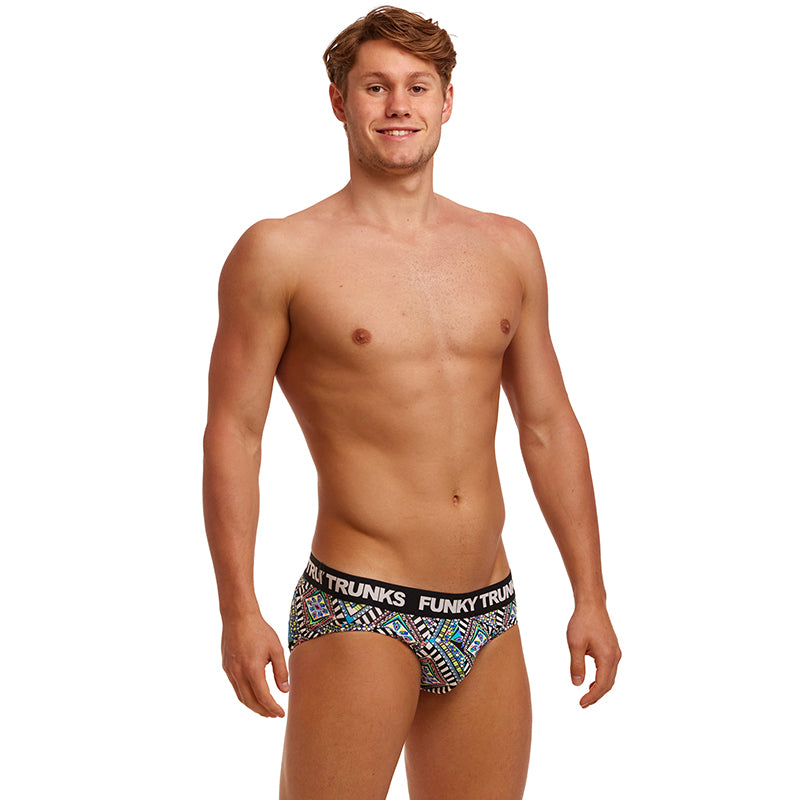 Funky Trunks - Weave Please - Mens Underwear Briefs