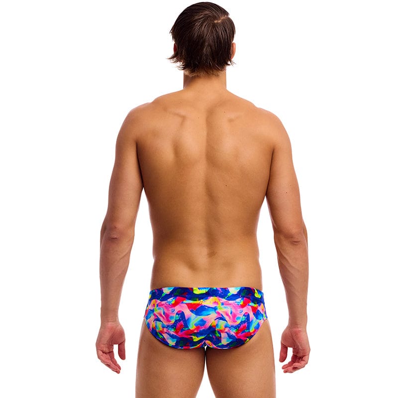 Funky Trunks - Wet Wave - Mens Eco Classic Briefs