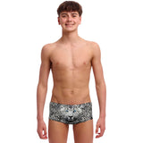 Funky Trunks - White Walker - Boys Eco Sidewinder Trunks