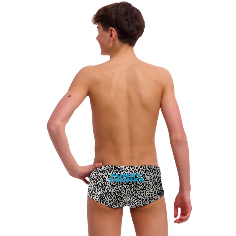Funky Trunks - White Walker - Boys Eco Sidewinder Trunks