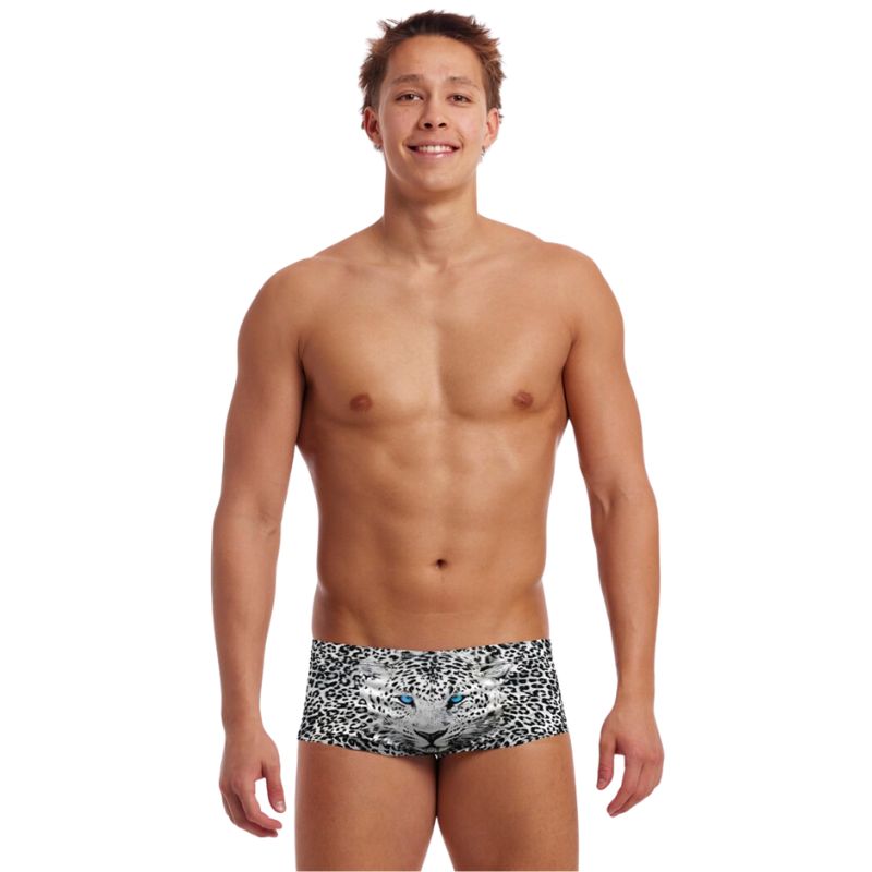 Funky Trunks - White Walker - Mens Eco Sidewinder Trunks