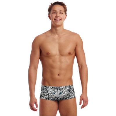 Funky Trunks - White Walker - Mens Eco Sidewinder Trunks