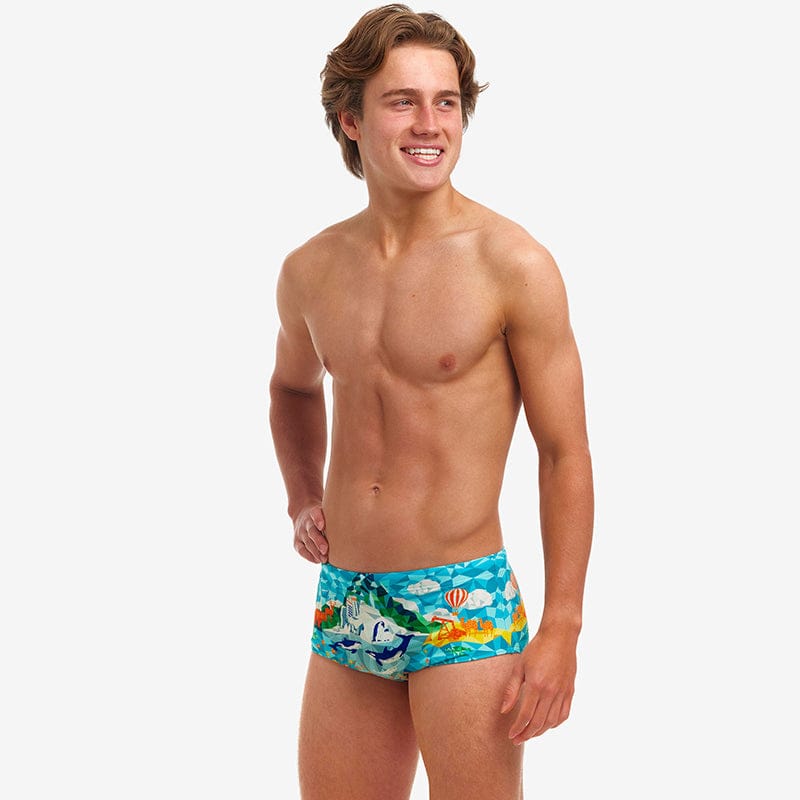 Funky Trunks - Wildermess - Boys Eco Sidewinder Trunks