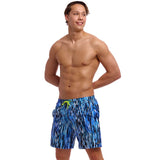 Funky Trunks - Wing Streak - Mens Long Johnny Shorts
