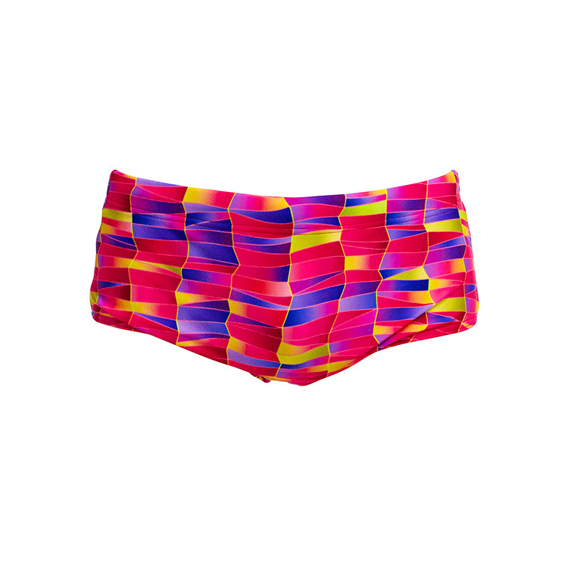 Funky Trunks - Wriggle Walls - Boys Eco Sidewinder Trunks
