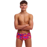 Funky Trunks - Wriggle Walls - Boys Eco Sidewinder Trunks