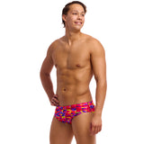 Funky Trunks - Wriggle Walls - Mens Eco Classic Briefs