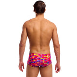 Funky Trunks - Wriggle Walls - Mens Eco Sidewinder Trunks
