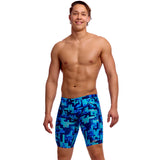 Funky Trunks - You Blued - Mens Eco Training Jammers