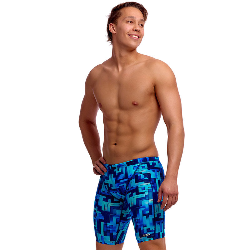 Funky Trunks - You Blued - Mens Eco Training Jammers