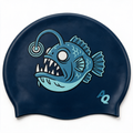 Angler Fish - Halloween Swim Hat - Blue