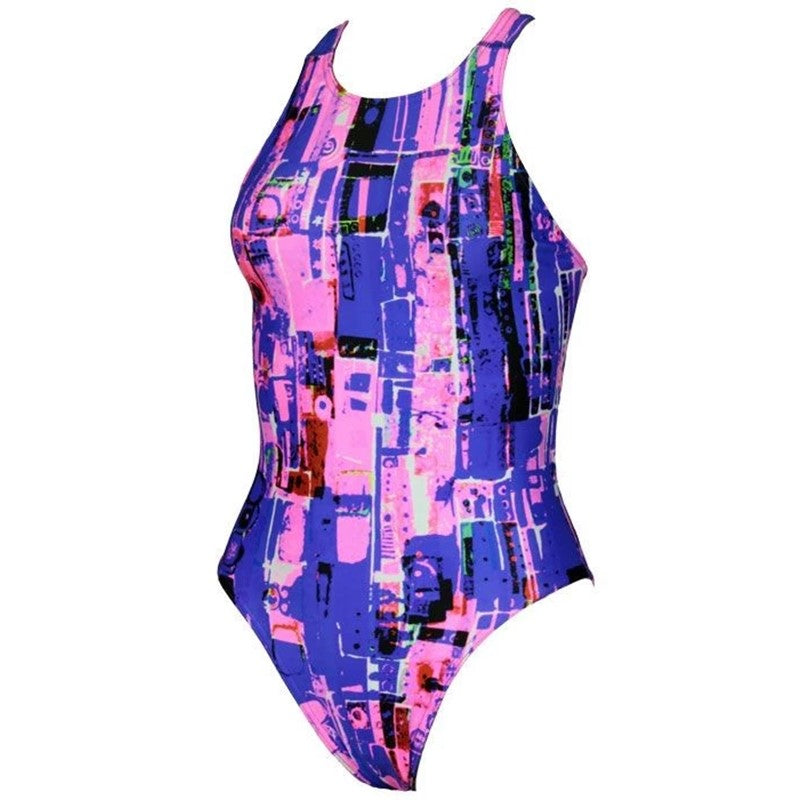 Maru - Eco Zone Back Ladies Swimsuit - Pink
