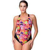 Maru - Heatmap Foral Pacer Zap Back Ladies Swimsuit