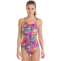 Maru - Graffiti Sky Sparkle Boogie Back Ladies Swimsuit