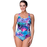 Maru - Lightning Pacer Hydro Back Ladies Swimsuit - Multi