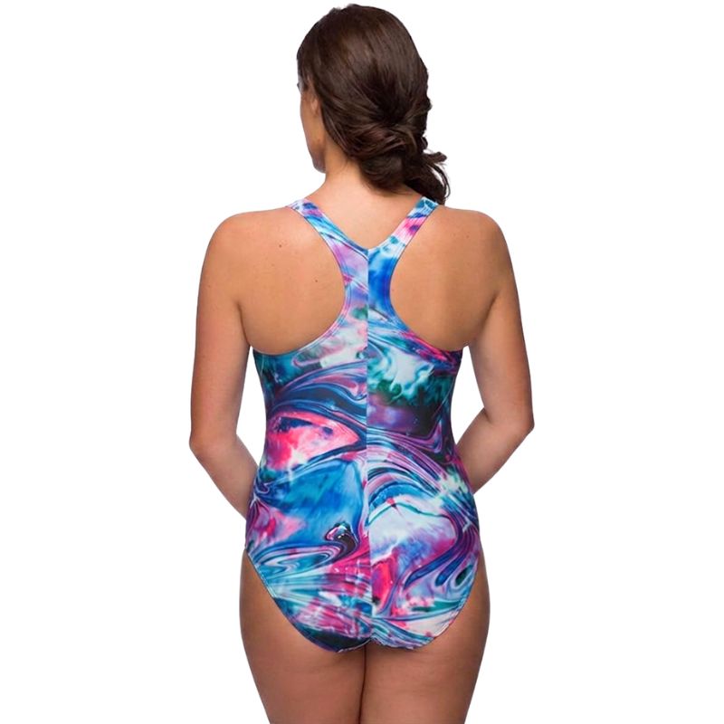 Maru - Lightning Pacer Hydro Back Ladies Swimsuit - Multi