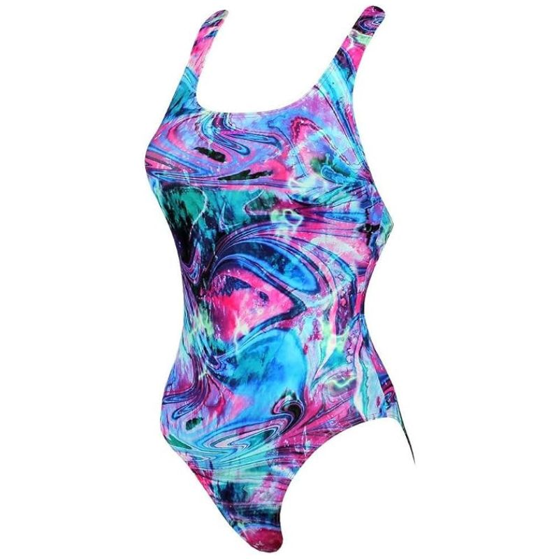 Maru - Lightning Pacer Hydro Back Ladies Swimsuit - Multi