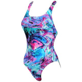 Maru - Lightning Pacer Hydro Back Ladies Swimsuit - Multi