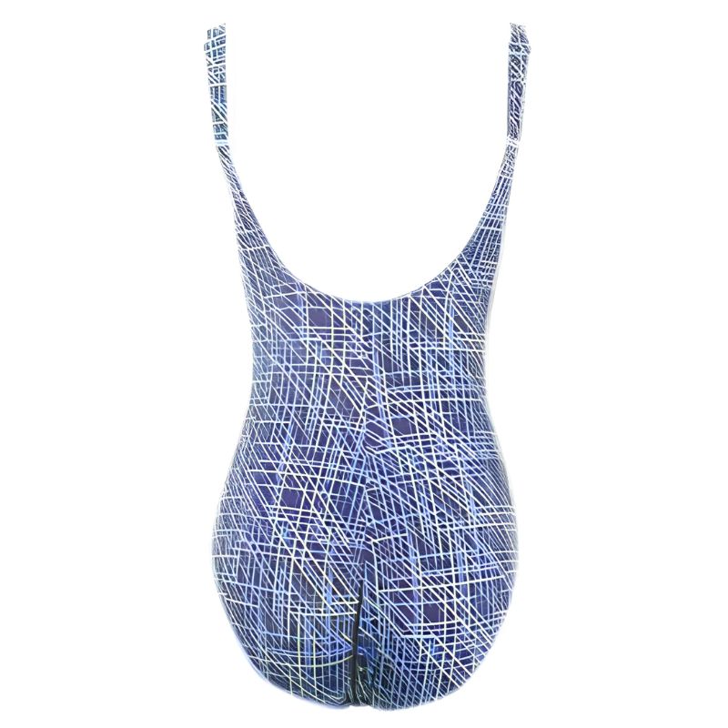 Maru - Lindos Pacer Cruz Back Ladies Swimsuit - Navy