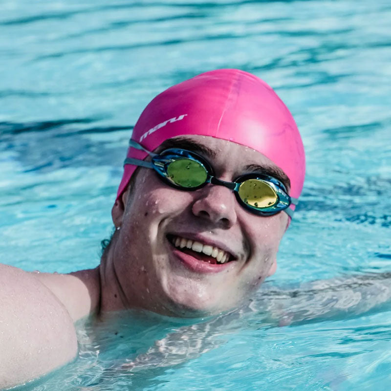 Maru - Pulse Mirror Anti Fog Goggle - Gold/Pink/Blue