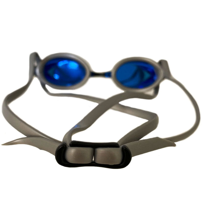 Maru - Pulse Mirror Anti Fog Goggle - Silver/Blue/Gold