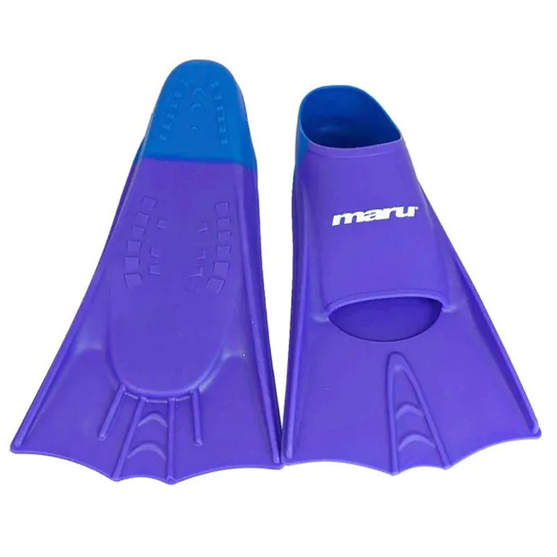 Maru - Short Blade Fins - Purple/Blue